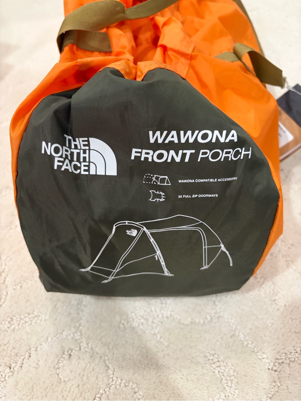 The North Face Orange Wawona Front Porch